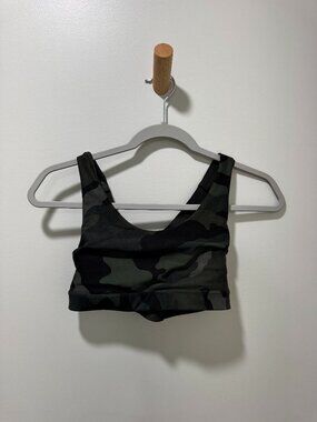 Old Navy Sports Bra, Women Small, Camo